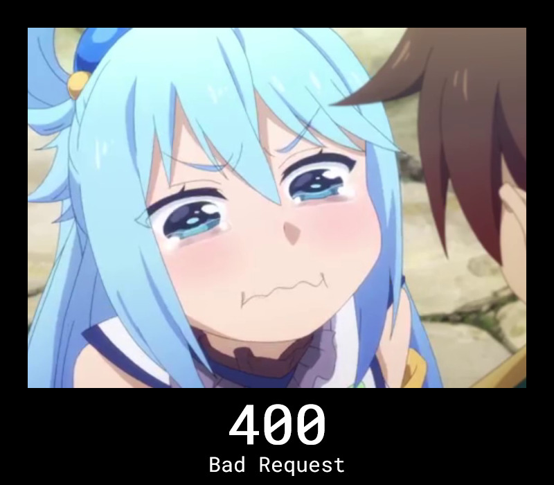 400 Bad Request